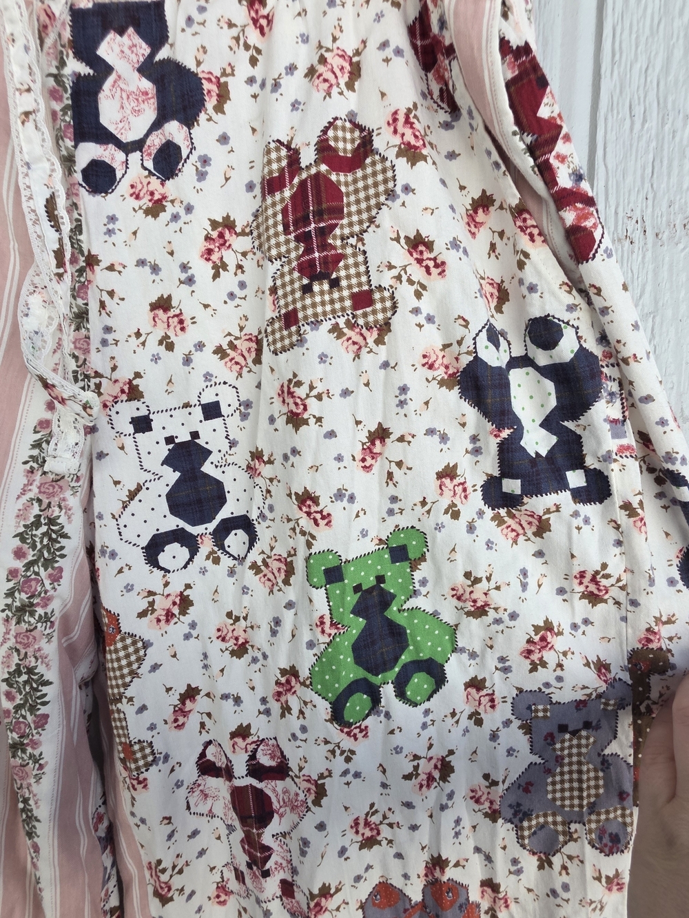 Urban Outfitters Out From Under PJ Pants - Grandma Core Crafty Style - Size S - Picture 4 of 9